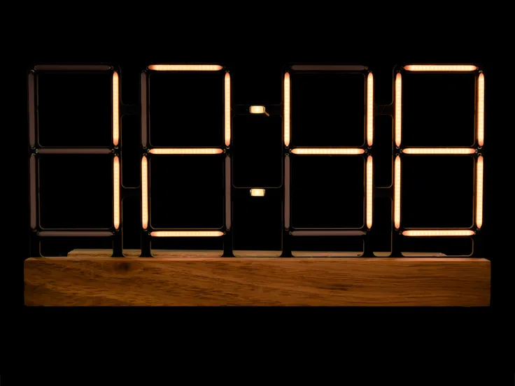 FL4 LED Filament Clock