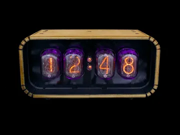 NIX4F Nixie Tube Clock