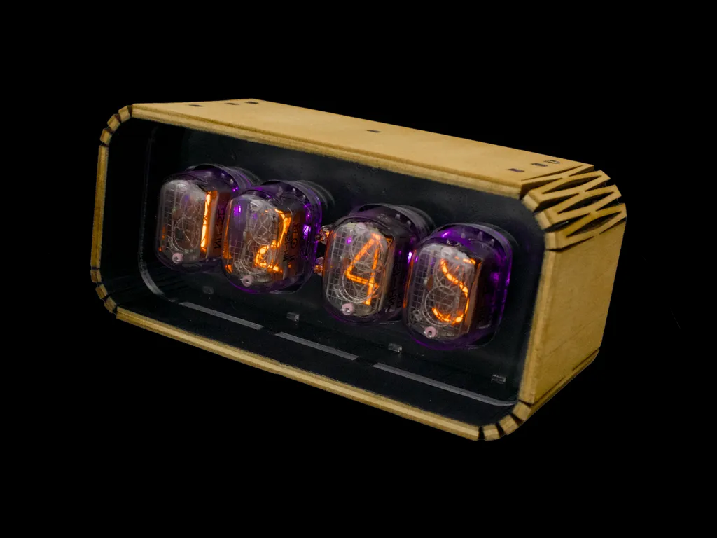 NIX4F Nixie Tube Clock | NIX labs