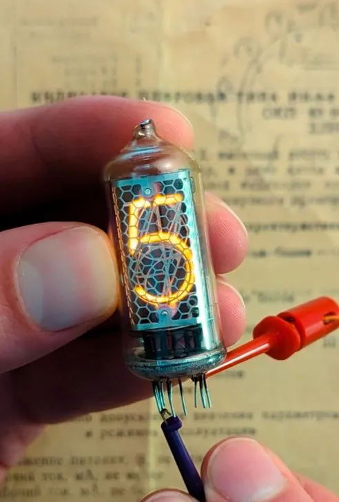 These vintage tubes may be decades old, but as the original spec sheets prove, they were built to last. Seeing each segment glow to life is a reminder
